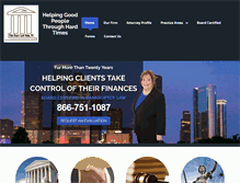 Tablet Screenshot of houston-bankruptcy-attorney.com